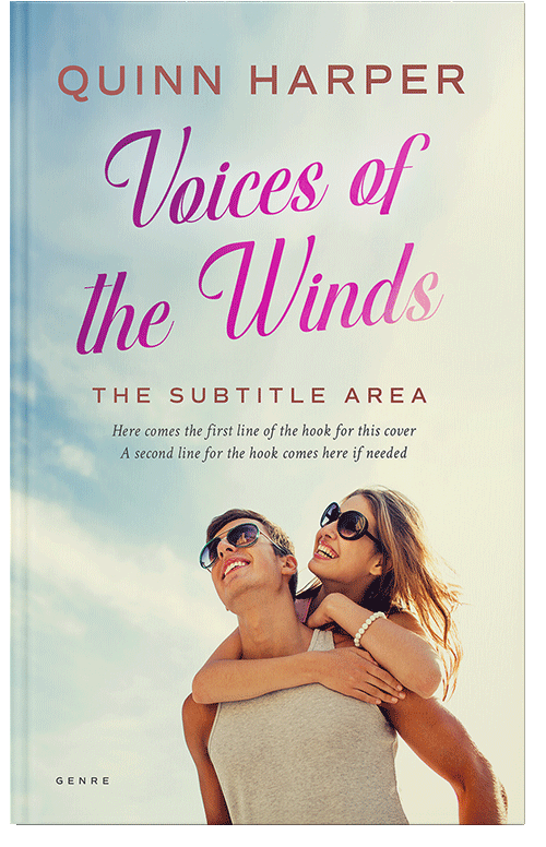 Front view of Premade Romance Book Cover - Gray Nurse