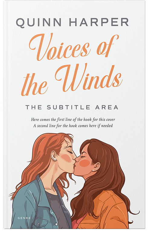 Front view of Brown Rust #35607 - Premade Romance Book Cover