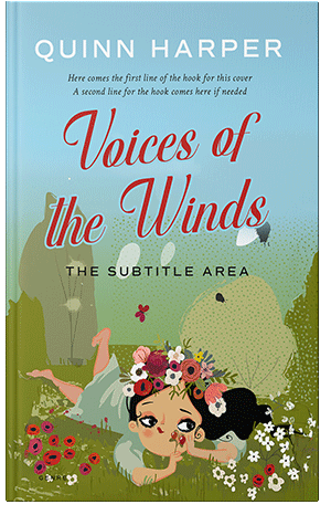 Pre Made Book Cover Shadow Green