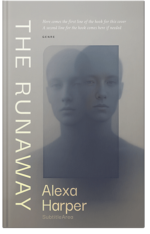 Pre Made Book Cover Oslo Gray