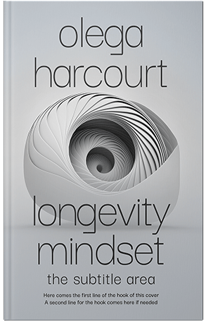 Pre Made Book Cover French Gray