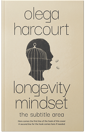 Pre Made Book Cover Double Spanish White