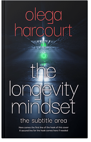 Pre Made Book Cover Ebony