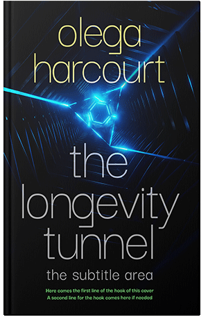 Pre Made Book Cover Ebony