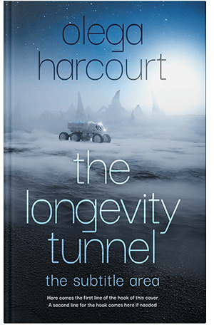 Pre Made Book Cover Cloud Burst