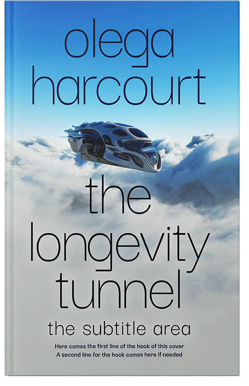 Front view of Jelly Bean #35657 - Premade Science Fiction Book Cover