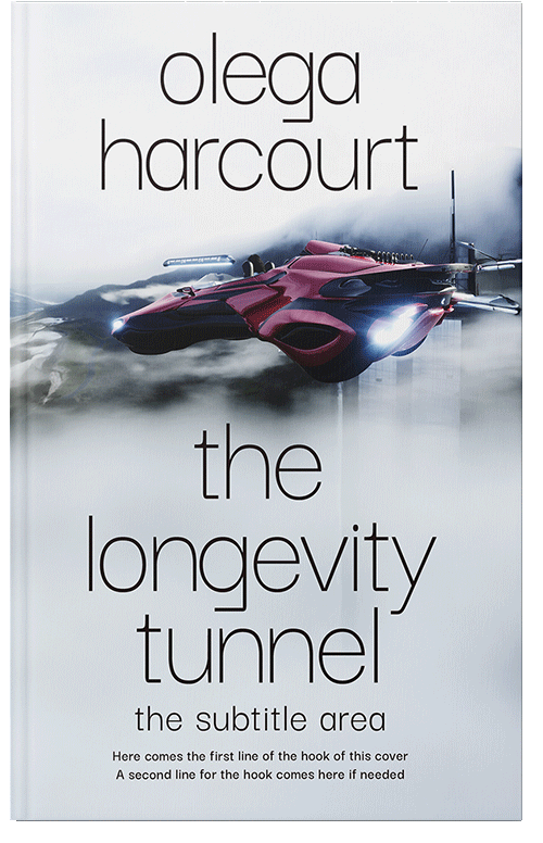 Front view of Premade Science Fiction Book Cover - Athens Gray