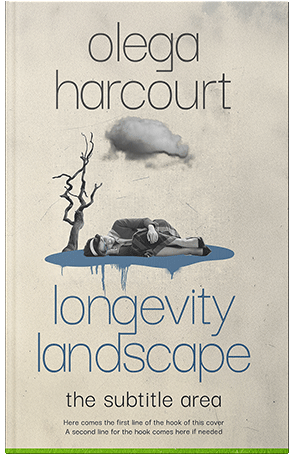 Pre Made Book Cover Pearl Bush