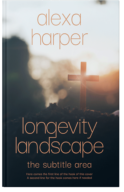 Front view of Ebony Clay #35675 - Premade Religion & Spirituality Book Cover