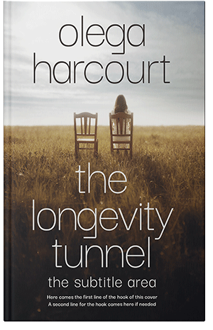 Pre Made Book Cover Quill Gray