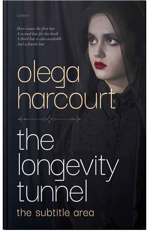 Front view of Cinder #35689 - Premade Horror Book Cover