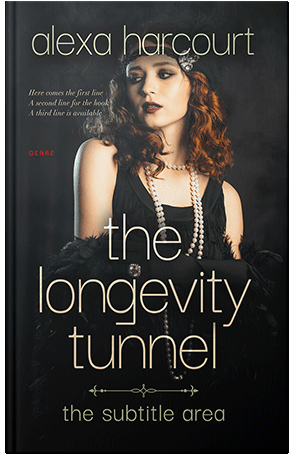 Pre Made Book Cover Cameo