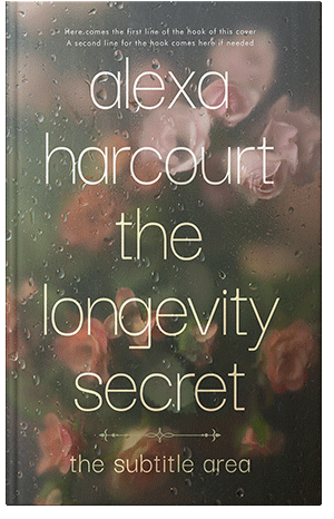 Pre Made Book Cover Fuscous Gray