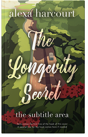 Pre Made Book Cover Lisbon Brown