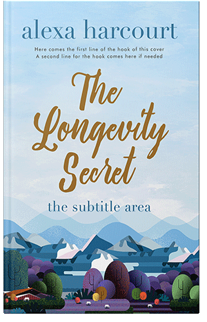 Pre Made Book Cover Link Water