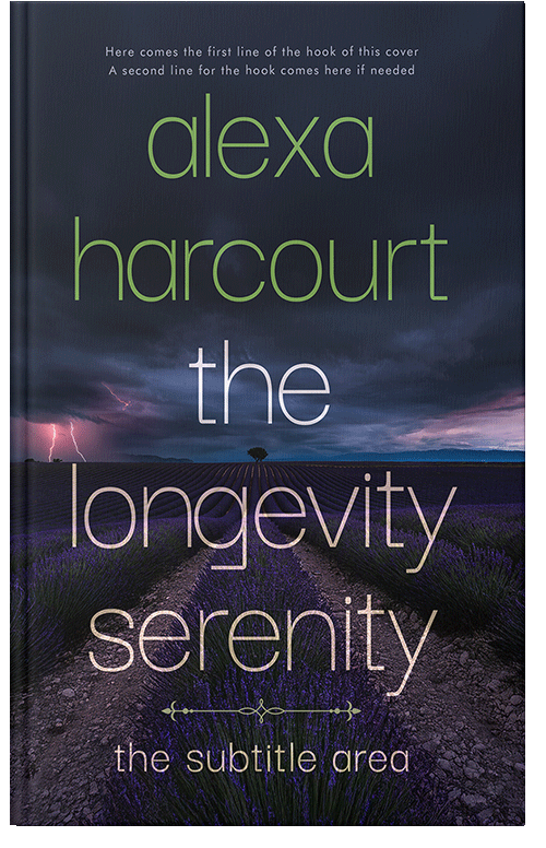 Front view of Premade Mystery & Thriller & Suspense Book Cover - Mirage