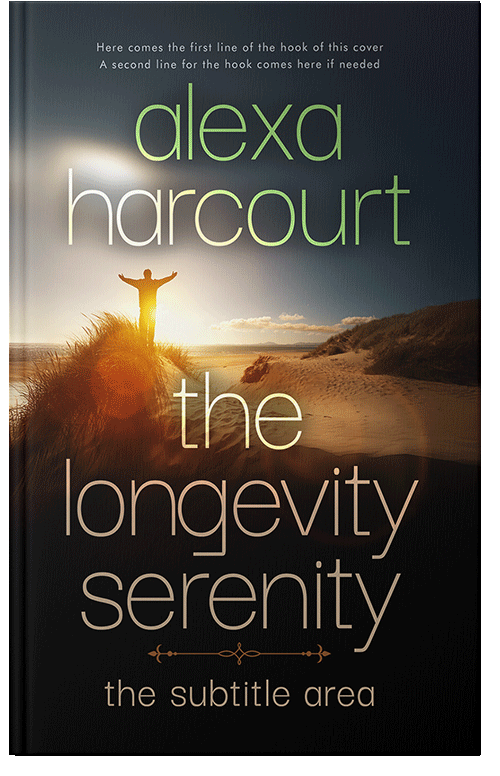 Front view of Sorrell Brown #35713 - Premade Health & Mind & Body Book Cover