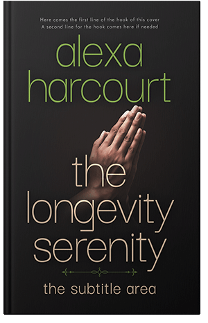 Pre Made Book Cover Cod Gray