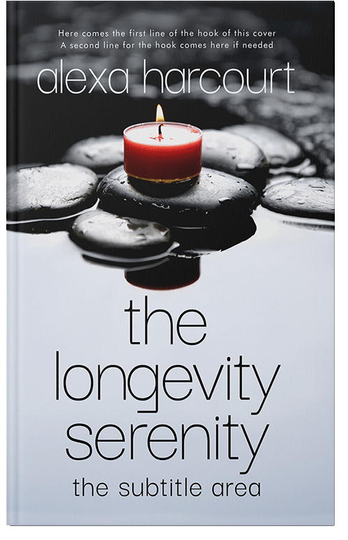 Front view of Geyser #35718 - Premade Health & Mind & Body Book Cover