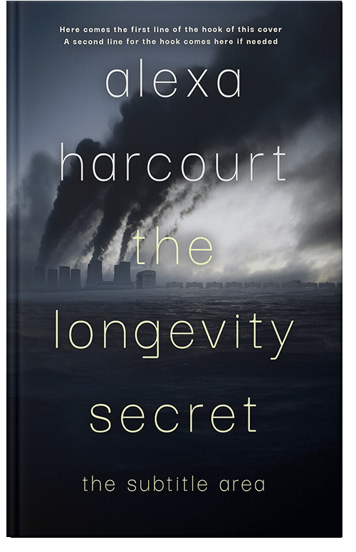 Front view of Vulcan #35724 - Premade Apocalyptica Book Cover