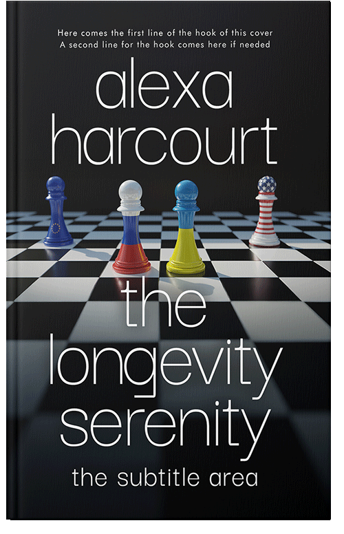 Front view of Tide #35727 - Premade Literary Fiction Book Cover