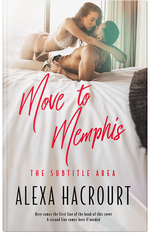 Front view of Ebb #35762 - Premade Erotica Book Cover | BookCoverZone*