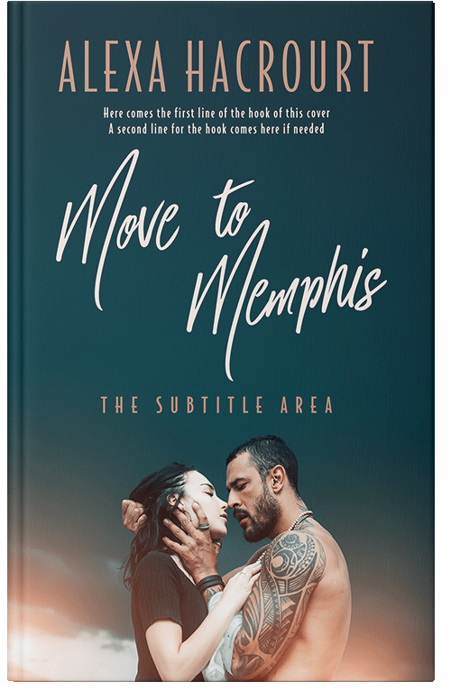 Front view of Clam Shell #35763 - Premade Romance Book Cover | BookCoverZone*