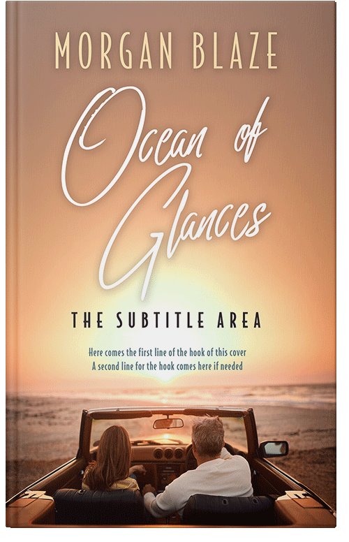 Front view of Premade Romance Book Cover - Whiskey