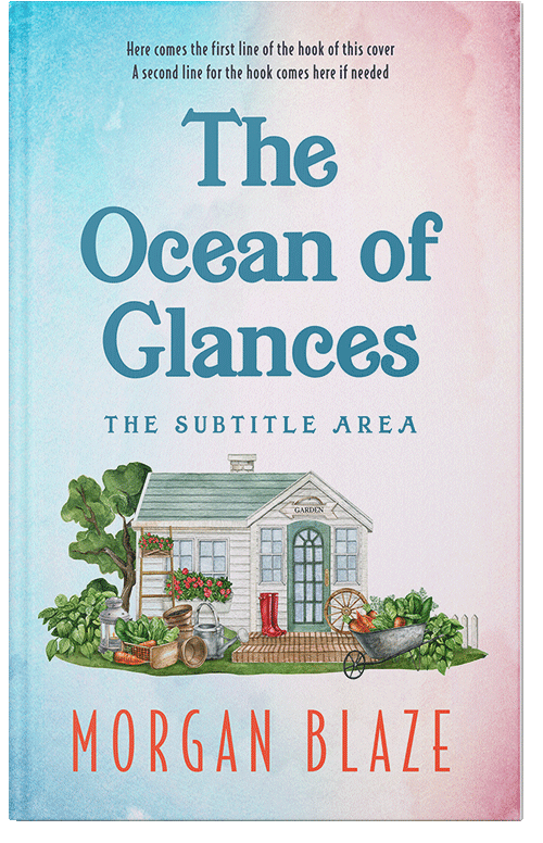 Front view of Athens Gray #35784 - Premade Literary Fiction Book Cover | BookCoverZone*