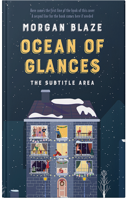 Front view of Big Stone #35789 - Premade Romance Book Cover | BookCoverZone*