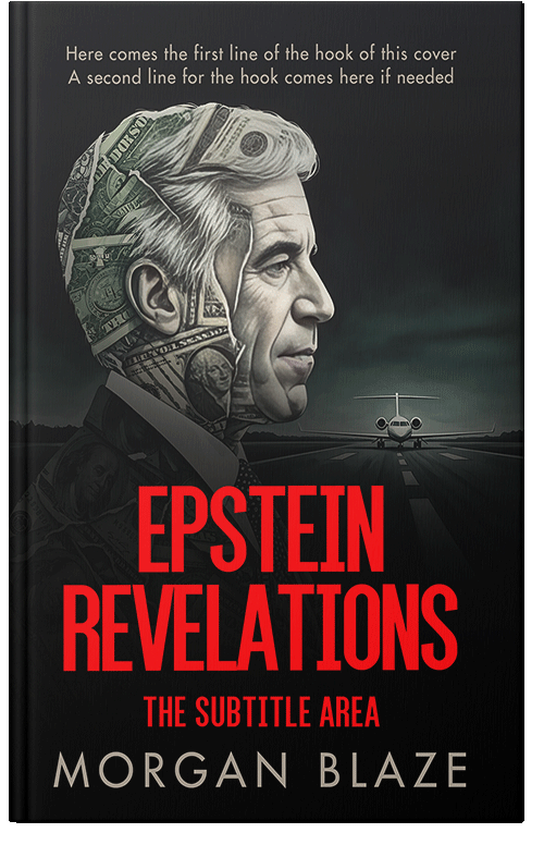 Front view of Premade Politics & Law & Society Book Cover - Roman