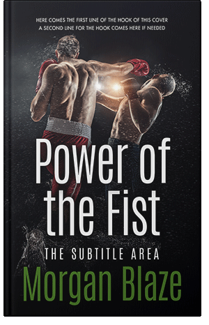 Pre Made Book Cover Swirl