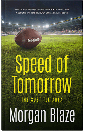 Pre Made Book Cover Black Olive