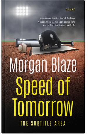 Pre Made Book Cover Thunder