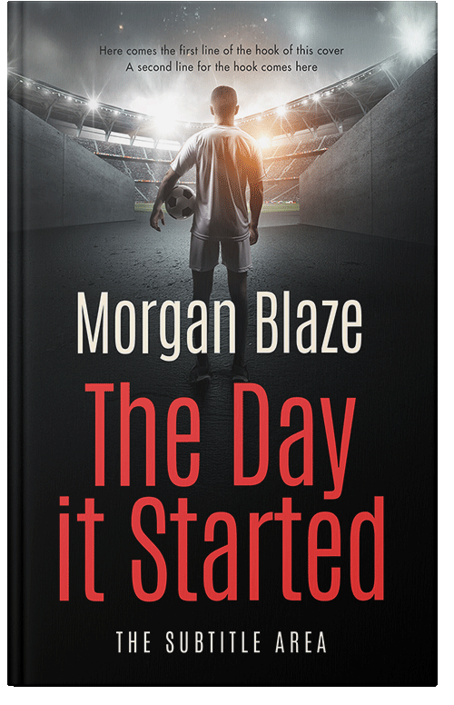 Front view of My Pink #35806 - Premade Sports & Fitness Book Cover | BookCoverZone*