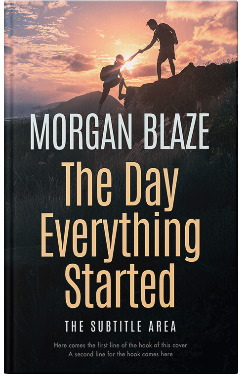 Front view of Woodsmoke #35809 - Premade Action & Adventure Book Cover | BookCoverZone*