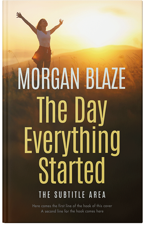 Front view of Sambuca #35810 - Premade Nature Book Cover | BookCoverZone*