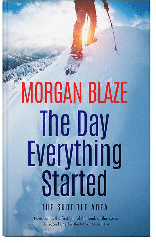 Front view of Half Baked #35812 - Premade Action & Adventure Book Cover | BookCoverZone*