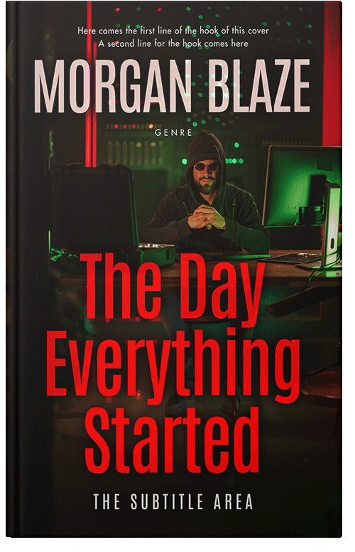 Front view of Cinnabar #35819 - Premade Mystery & Thriller & Suspense Book Cover | BookCoverZone*