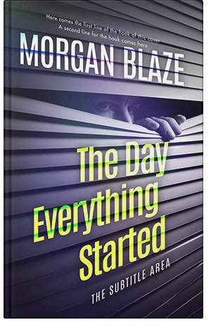 Pre Made Book Cover Martinique