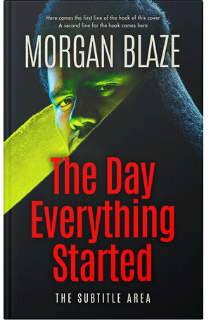 Pre Made Book Cover Hot Cinnamon