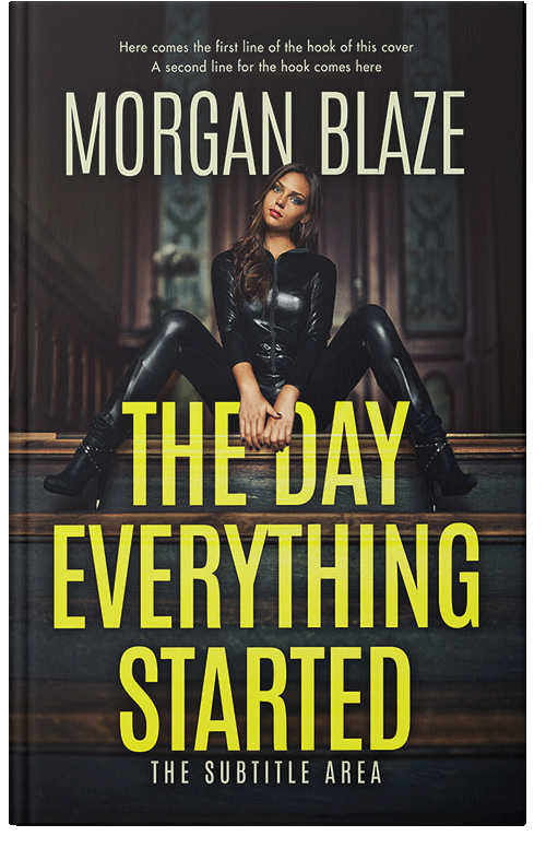 Front view of Confetti #35827 - Premade Mystery & Thriller & Suspense Book Cover | BookCoverZone*