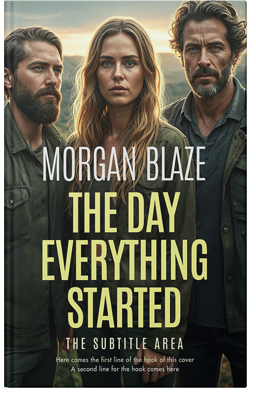 Front view of Winter Hazel #35832 - Premade Mystery & Thriller & Suspense Book Cover | BookCoverZone*