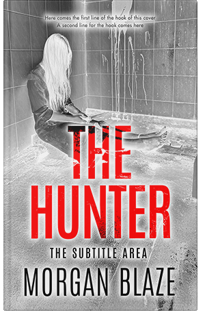 Premade Book Cover Silver