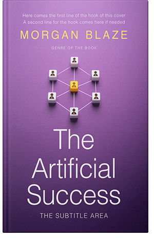 Premade Book Cover Wisteria