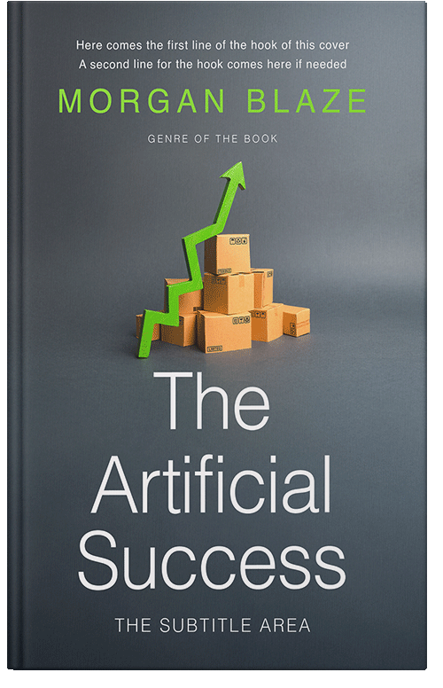 Front view of Premade Business Book Cover - Trout