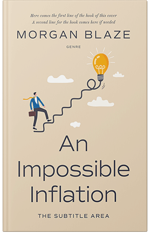 Premade Book Cover Double Spanish White