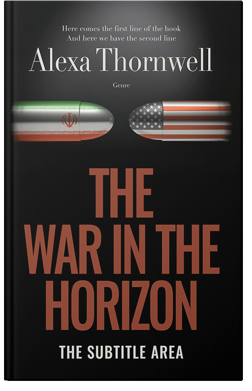 Front view of Premade Politics & Law & Society Book Cover - Cod Gray