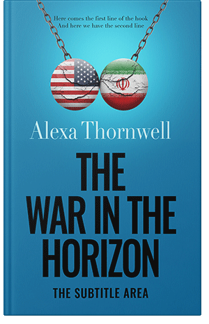 Premade Book Cover Eastern Blue