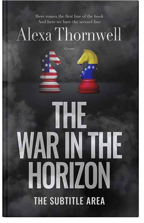 Front view of Premade Politics & Law & Society Book Cover - Shark